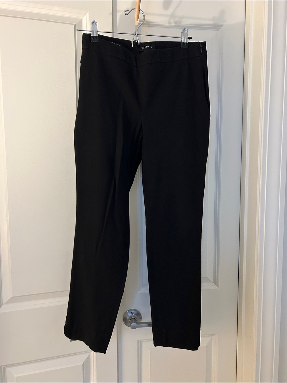 Talbots Black Women's Straight Leg Trousers